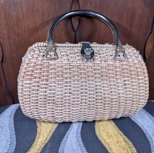 Vintage Lesco Lona Woven Purse